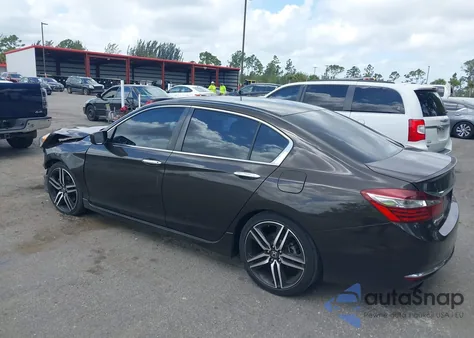 2016 Honda Accord Sport из США, поврежденный, VIN 1HGCR2F50GA133185